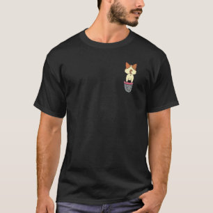 T-shirt Chat Pocket Kitty Thème Animal Familier Chaton Fes