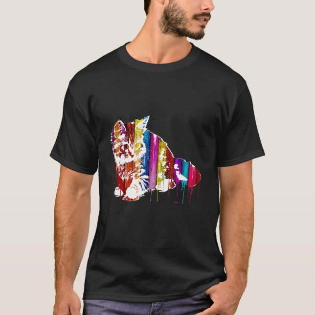 T-shirt Chat Pop (Devant)