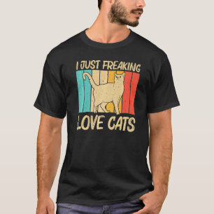 T-shirt Chat pour hommes femmes Chat Chaton Animal de comp