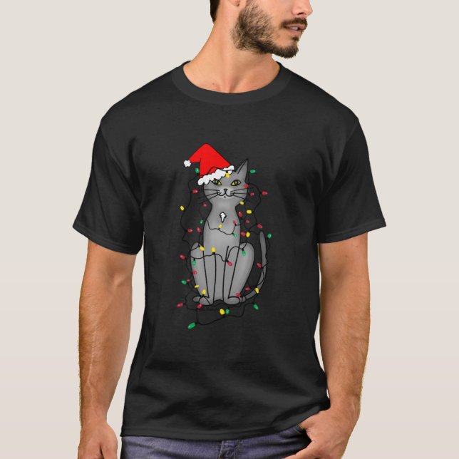 T-shirt Chat Premium Scoop (Devant)