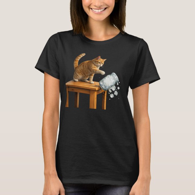 T-shirt Chat pro-immigration, Tee abolir ICE, chinga la (Devant)