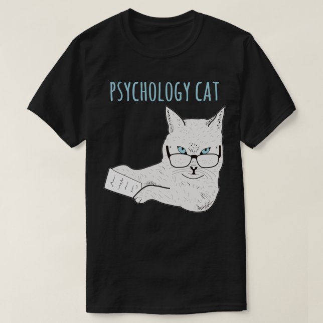 T-shirt Chat Psychologique (Design devant)