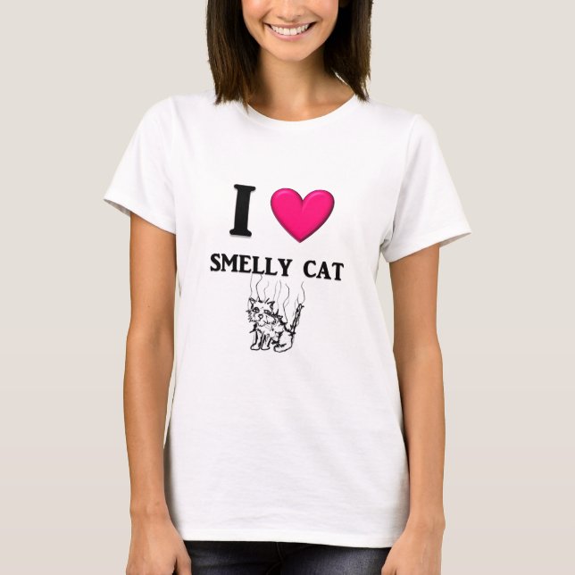 T-shirt Chat puant du "coeur" I (Devant)