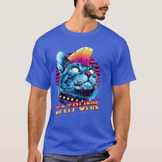 T-shirt Chat Punk vintage