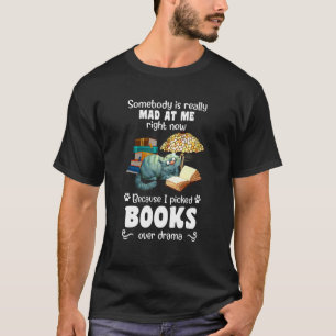 T-shirt Chat Quelqu'un Est Réellement En Colère Contre Moi