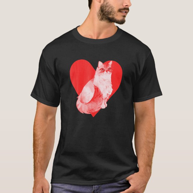 T-shirt Chat Ragamuffin (Devant)