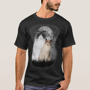 T-shirt Chat Ragdoll mignon avec animal de chat Ragdoll Lu