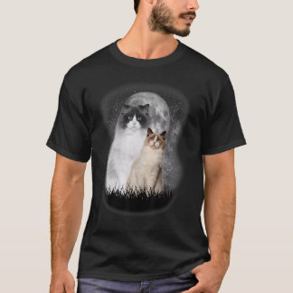 T-shirt Chat Ragdoll mignon avec animal de chat Ragdoll Lu
