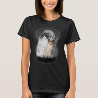 T-shirt Chat Ragdoll mignon avec animal de chat Ragdoll Lu