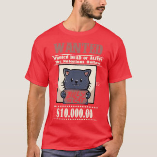 T-shirt Chat Recherché par Tobe Fonseca