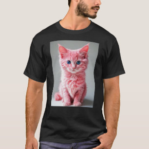 T-shirt Chat rose