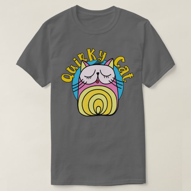 T-shirt Chat rose Chat (Design devant)
