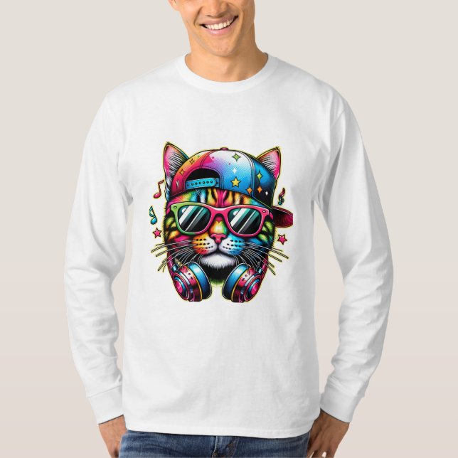 T-shirt Chat rouge (Devant)