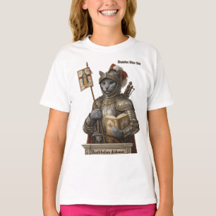 T-shirt Chat Russe Bleu Conquistador – Honneur & Héritage