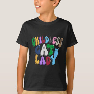 T-shirt Chat Sans Enfant Dame Super 80s Chat Avec Amour Et