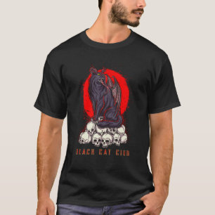 T-shirt Chat Satan Satanique Démoniaque Diabolique Chat 66