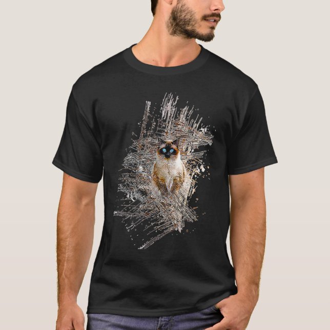 T-shirt Chat Sauvage (Devant)
