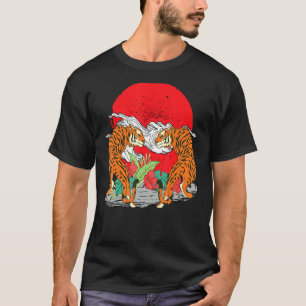 T-shirt Chat sauvage Jungle Predator Faune Animal Asiatiqu