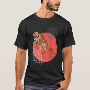 T-shirt Chat sauvage Predator Jungle Tigre asiatique