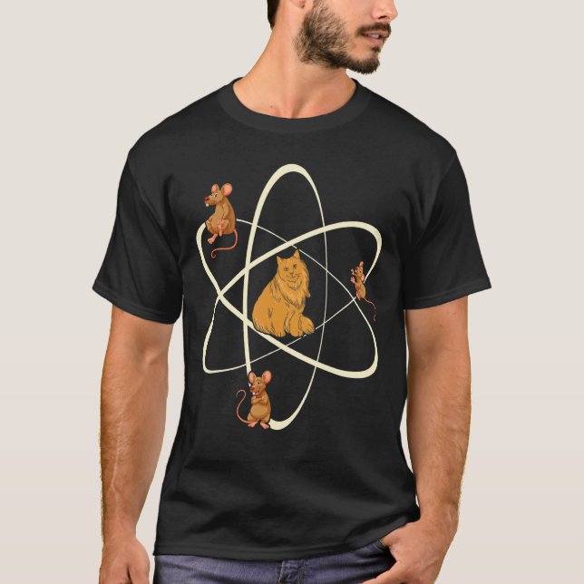 T-shirt Chat Science Proton (Devant)
