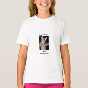 T-shirt Chat sérieusement frais