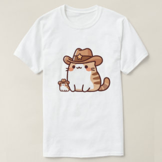 T-shirt Chat Shérif