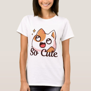 T-shirt Chat si mignon