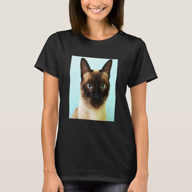 T-shirt Chat siamois (Devant)