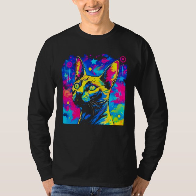 T-shirt Chat siamois   (Devant)