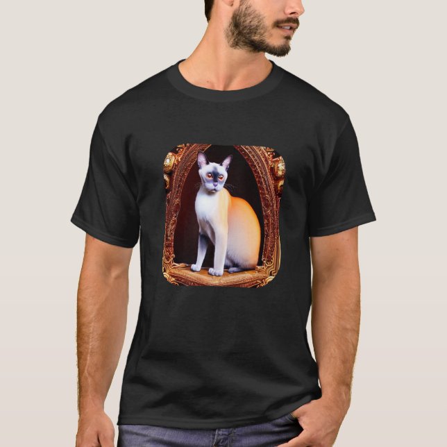 T-shirt Chat siamois 2 (Devant)