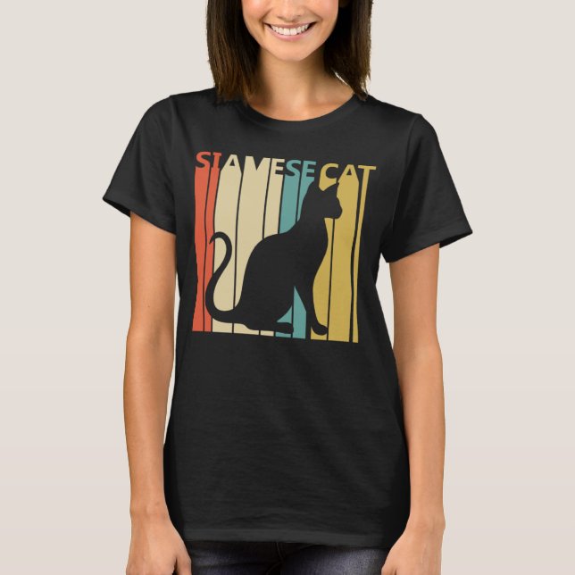 T-shirt chat siamois  chat siamois (Devant)