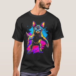 T-shirt Chat siamois le plus drôle