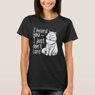T-shirt Chat sibérien hilarant