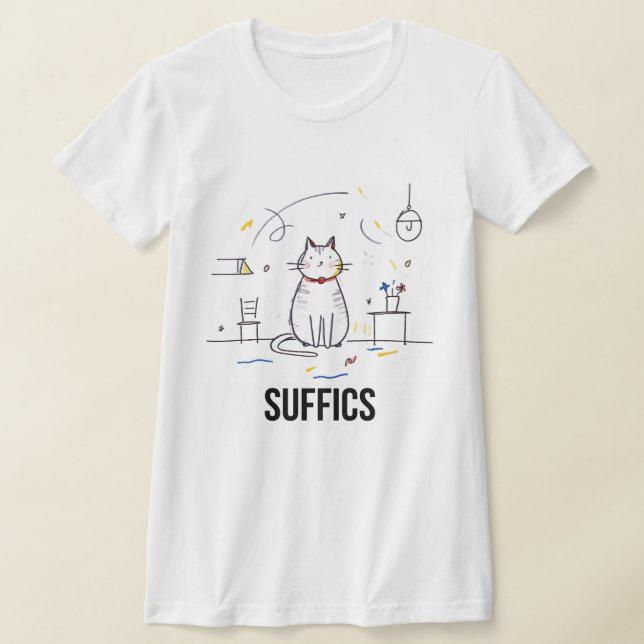 T-shirt Chat solennel | SUFFICS (Poser)