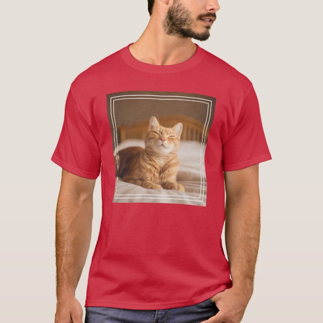 T-shirt Chat somnolent des images | de Getty (Devant)