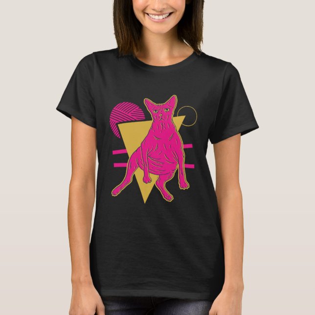 T-shirt Chat Sphynx Chaton (Devant)