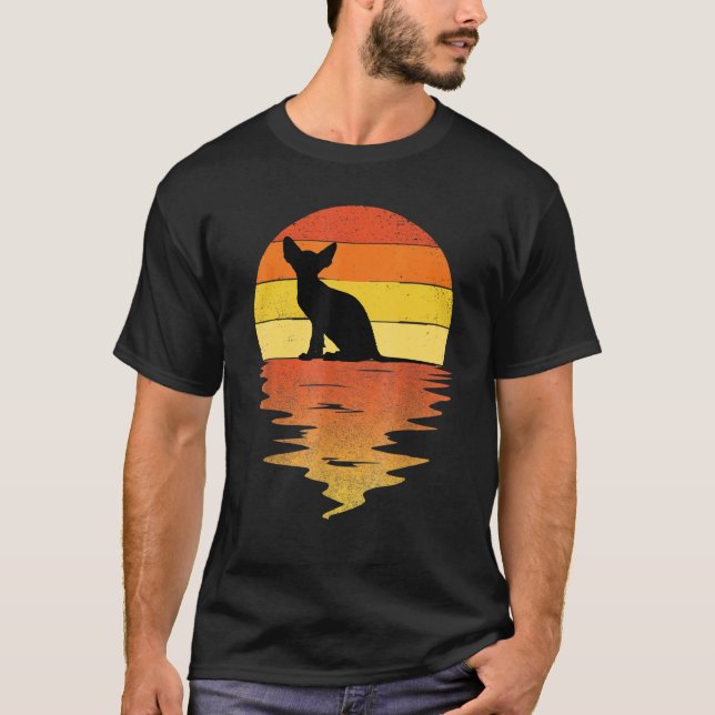 T-shirt Chat Sphynx Mème bingus (Devant)