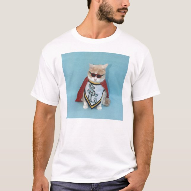 T-shirt Chat superbe (Devant)