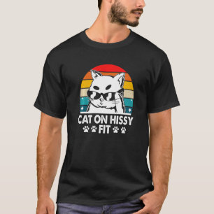 T-shirt Chat sur Hissy Fit Chat Humour Kitten Couples