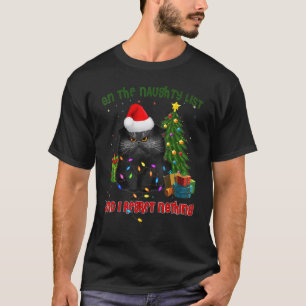 T-shirt Chat sur la liste des vilains et je ne regrette ri