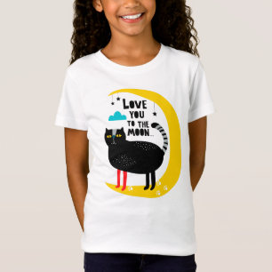 T-Shirt Chat sur la lune