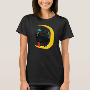 T-shirt Chat sur la lune