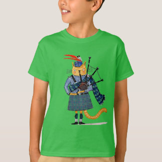 T-shirt Chat sur les cornemuses - T shirt