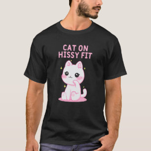 T-shirt Chat sur un chat en colère Humour Chat Couples 7