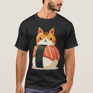 T-shirt Chat Sushi