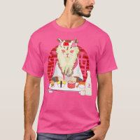 Chat Sushi Japonais Fleur de Cerisier Perse Vint d