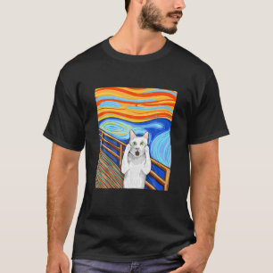 T-shirt Chat T, La Meow Funny Chat, Tee Amoureux des chats