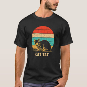 T-shirt Chat Tat Chat Tatouage Kitten Tatouage Chat Maman