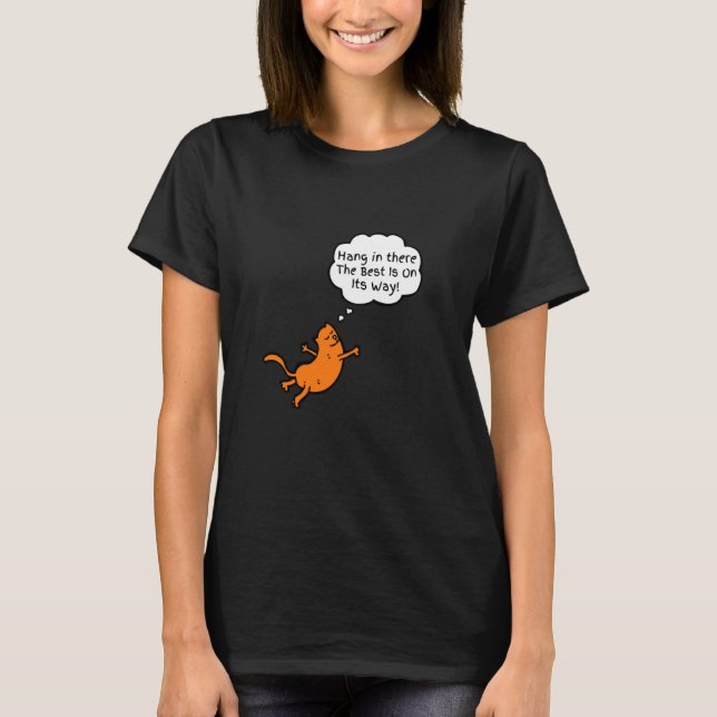 T-shirt Chat tiens bon (Devant)