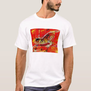 T-shirt Chat tigré